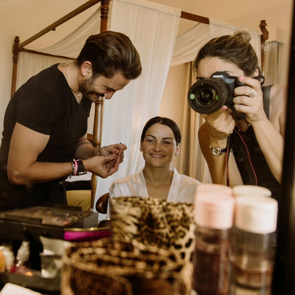 servicio en salón de belleza